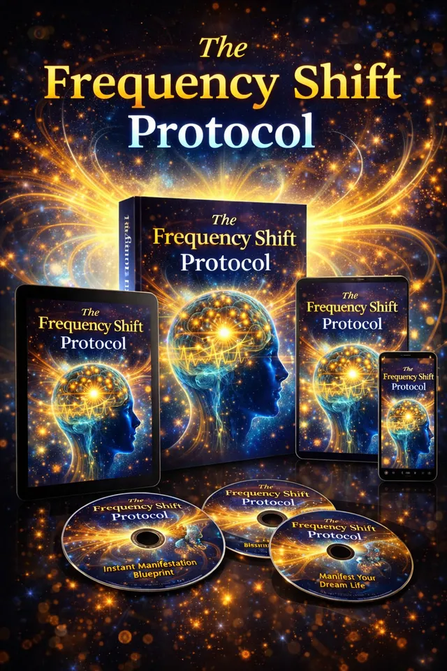 The Frequency Shift Protocol 7-minute daily audio program product package